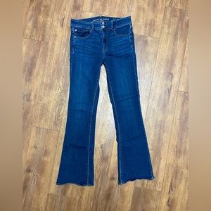 American Eagle Hi-Rise Artist Flare Size 12 Long